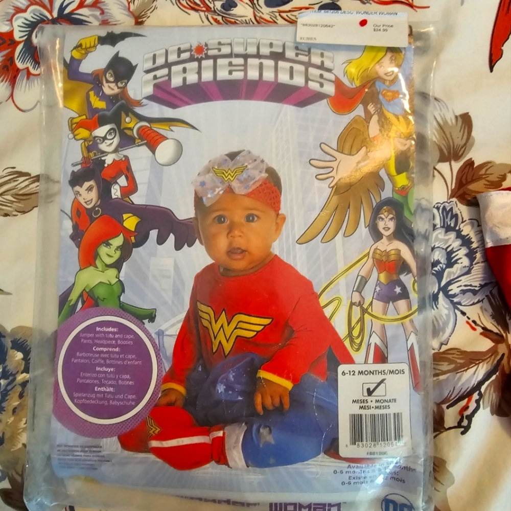 Rubies Wonder Woman Costume, 6-12 months